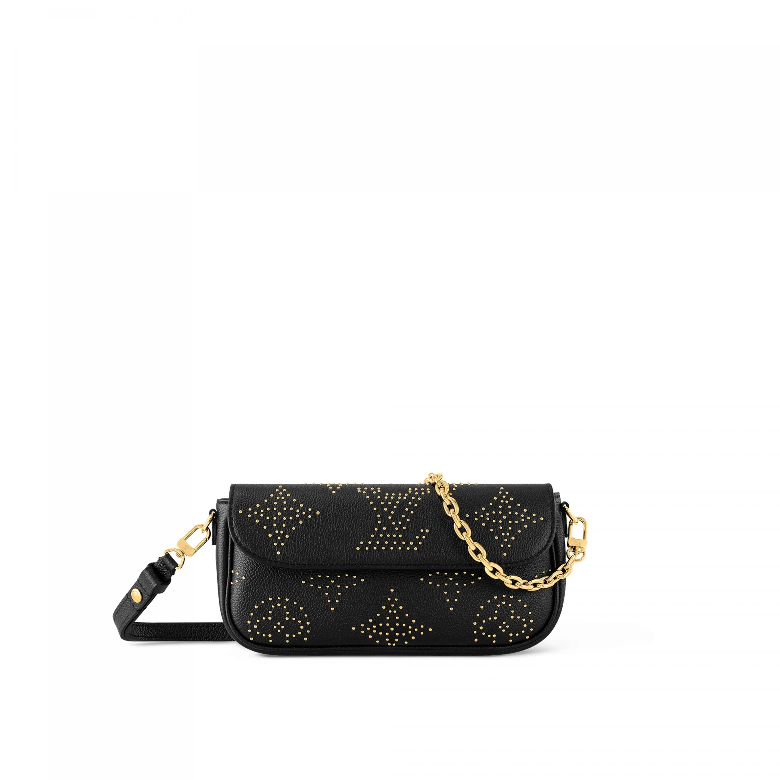 Top lv Louis Vuitton M82653 Wallet On Chain Lily Black