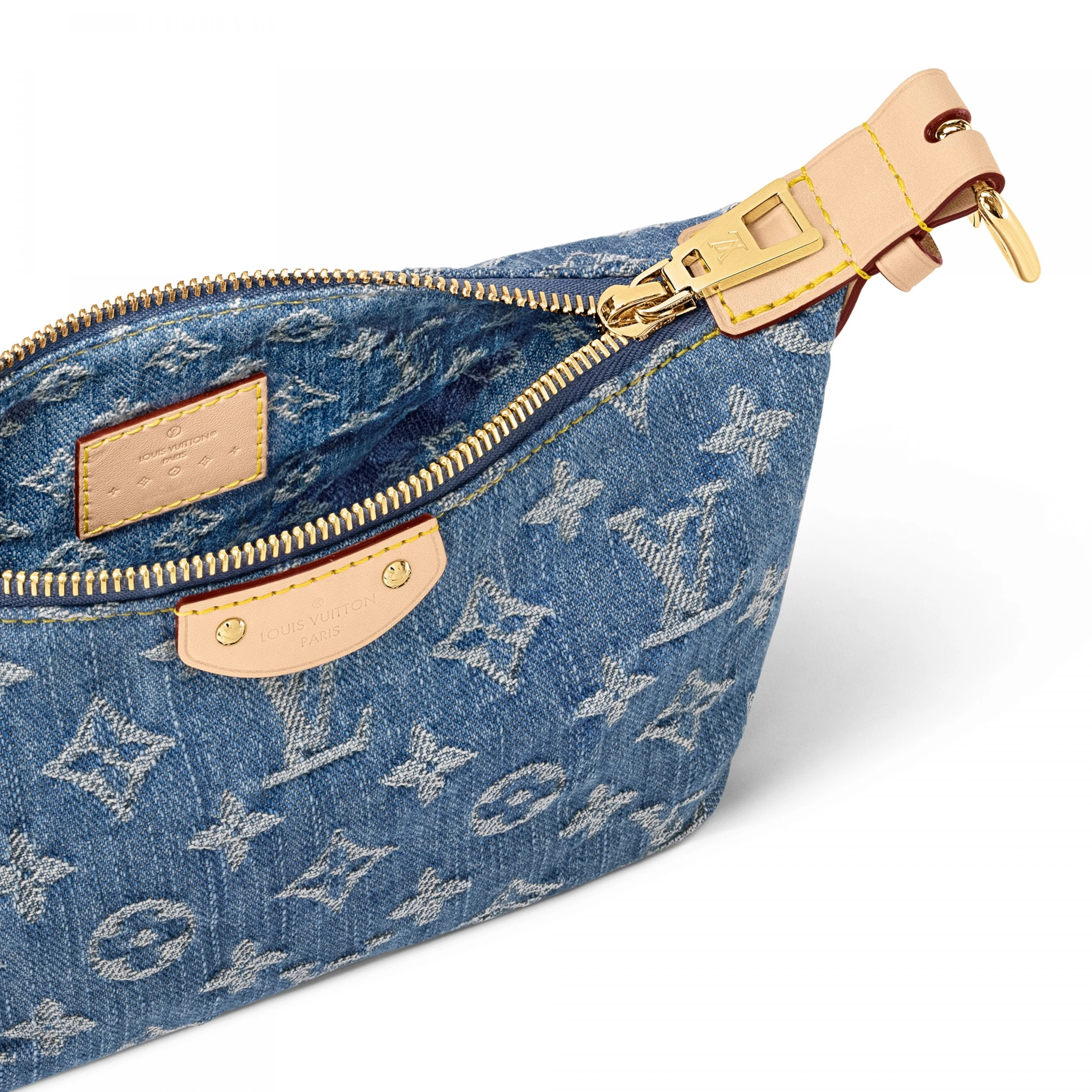 Replica bags Louis Vuitton M82949 Hills Pochette Denim Blue