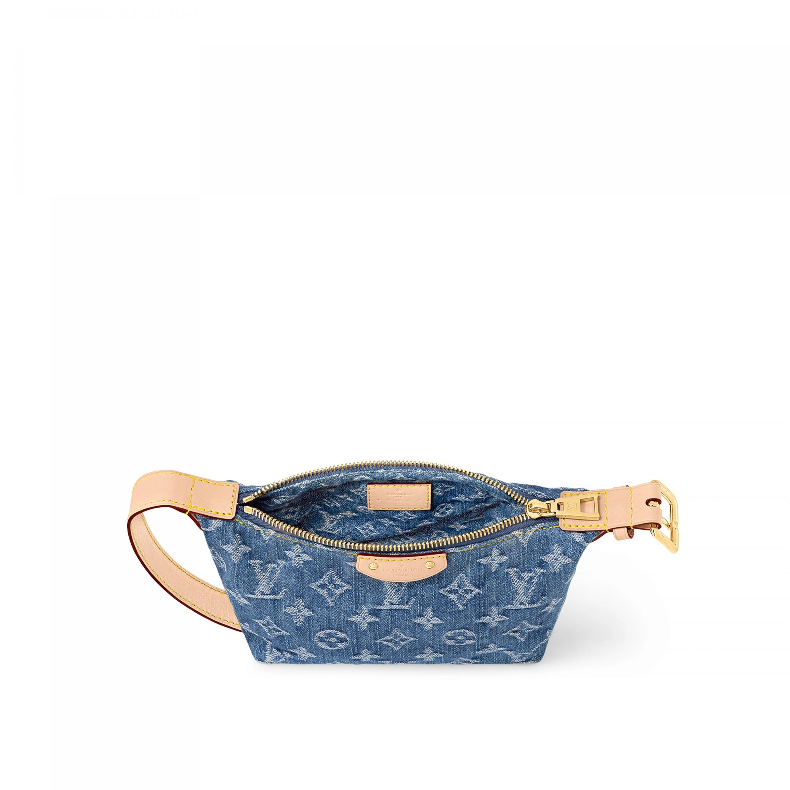 Replica bags Louis Vuitton M82949 Hills Pochette Denim Blue