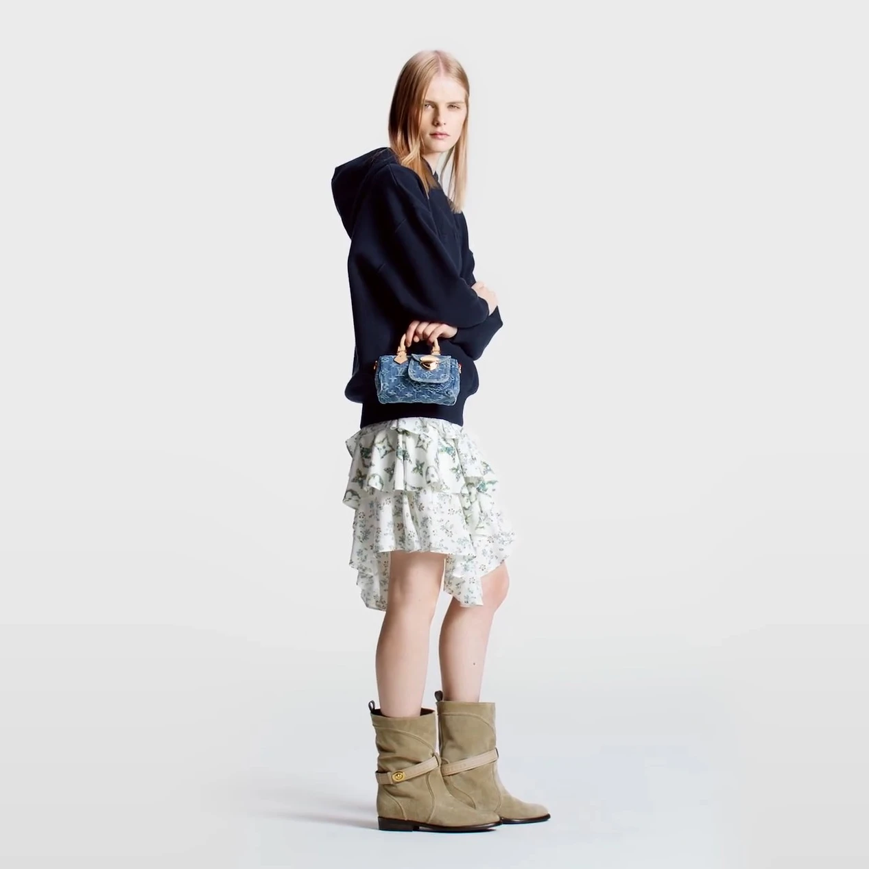Louis vuitton locations Louis Vuitton M82950 Nano Speedy Denim Blue