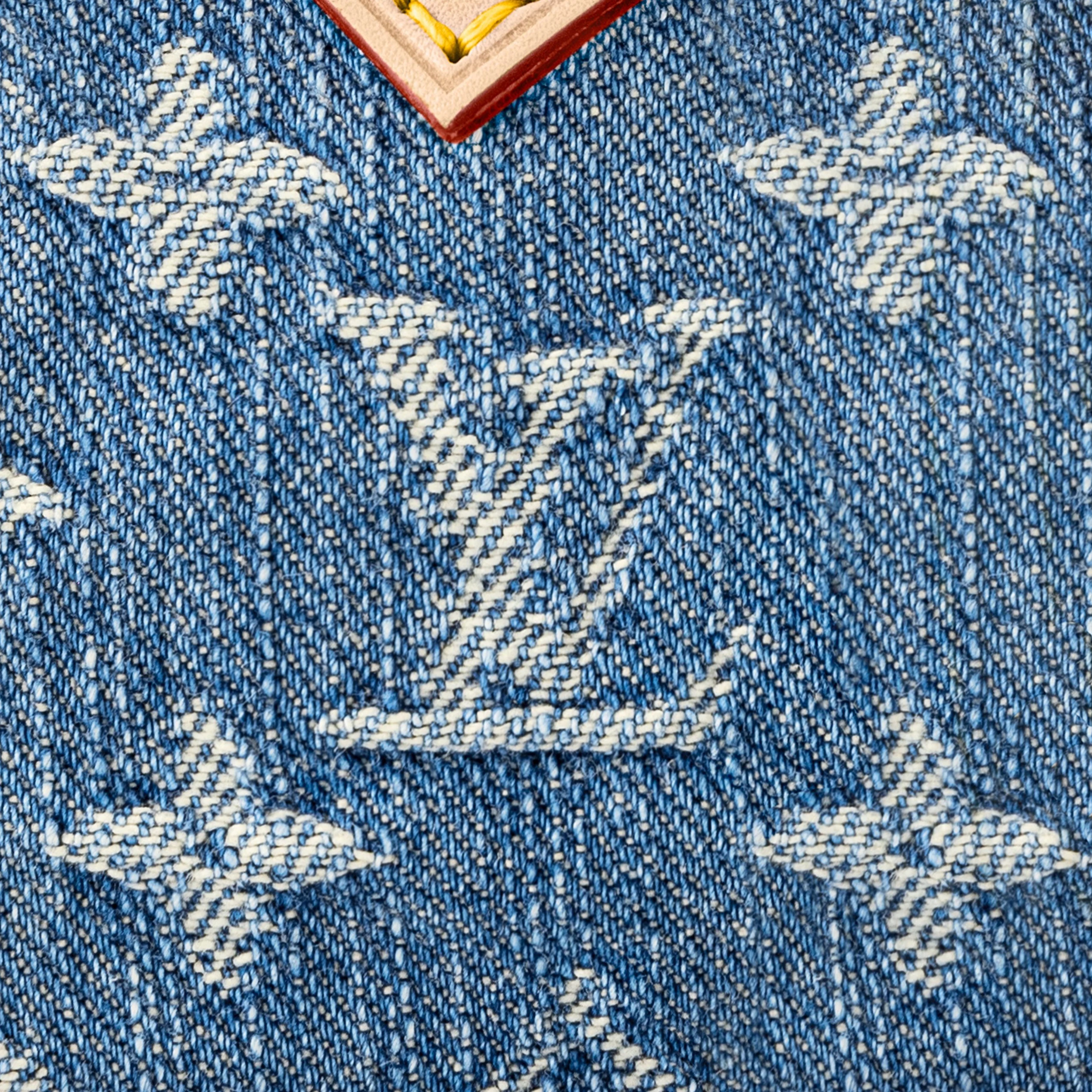 Louis vuitton locations Louis Vuitton M82950 Nano Speedy Denim Blue