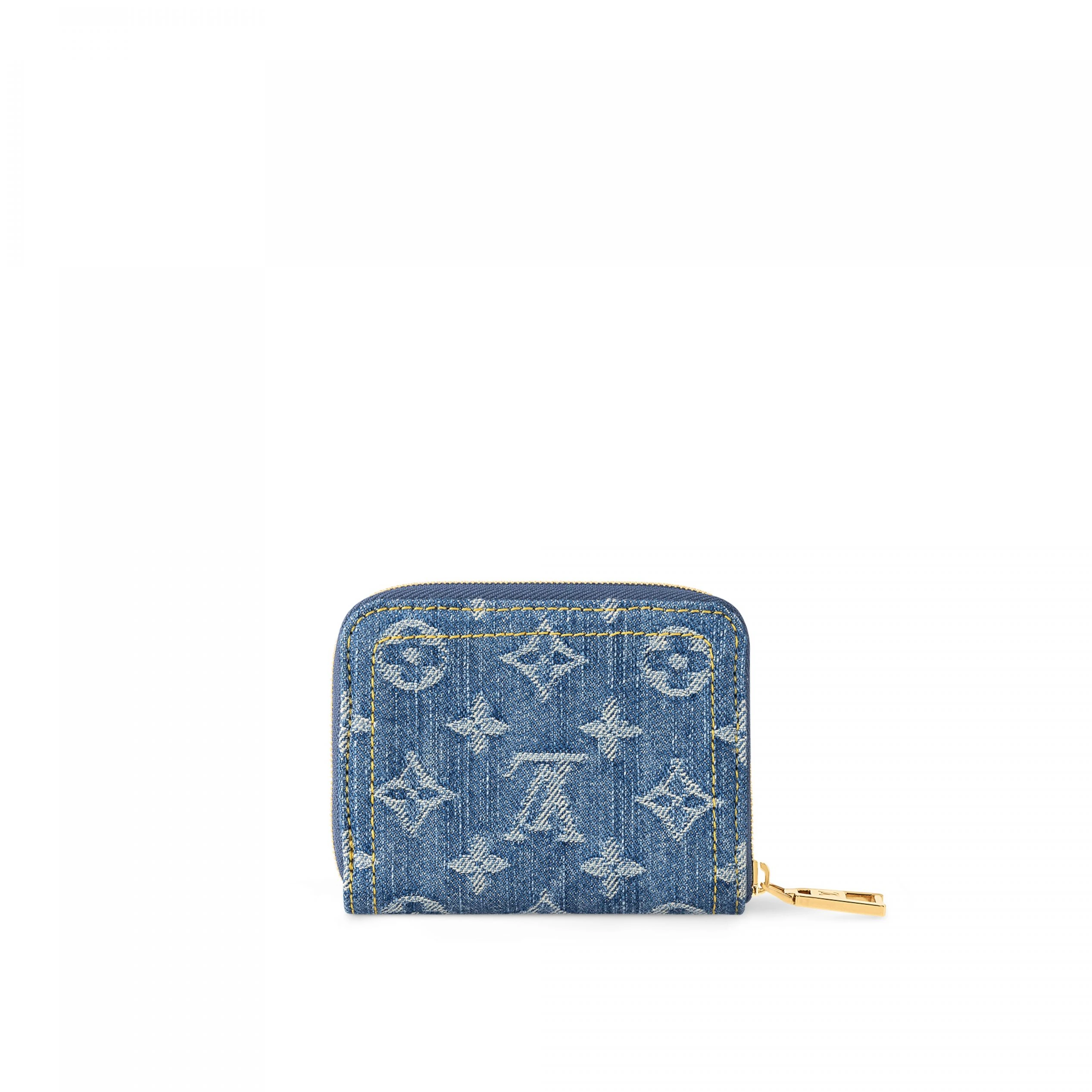 Mythick Louis Vuitton M82957 Zippy Coin Purse Denim Blue