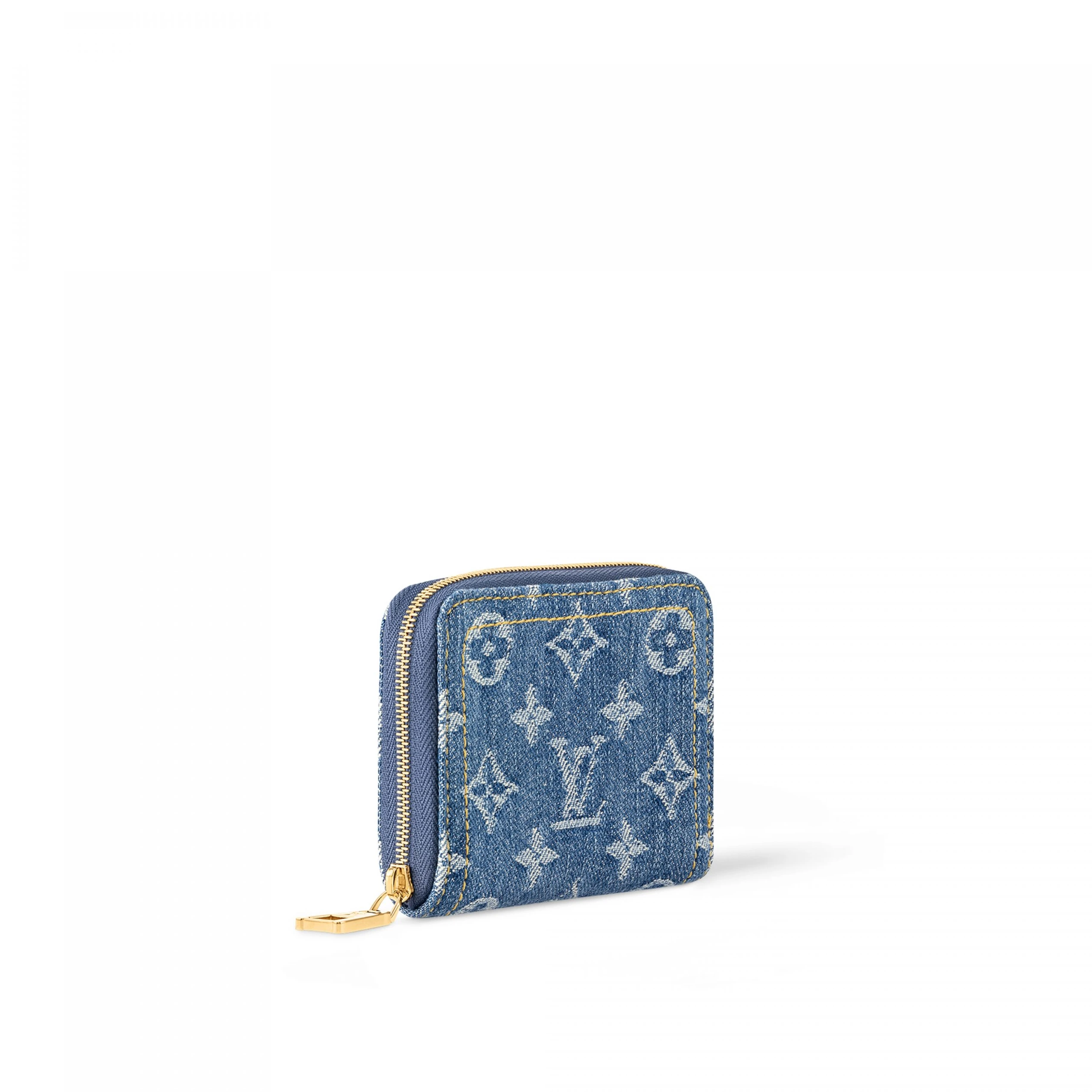 Mythick Louis Vuitton M82957 Zippy Coin Purse Denim Blue