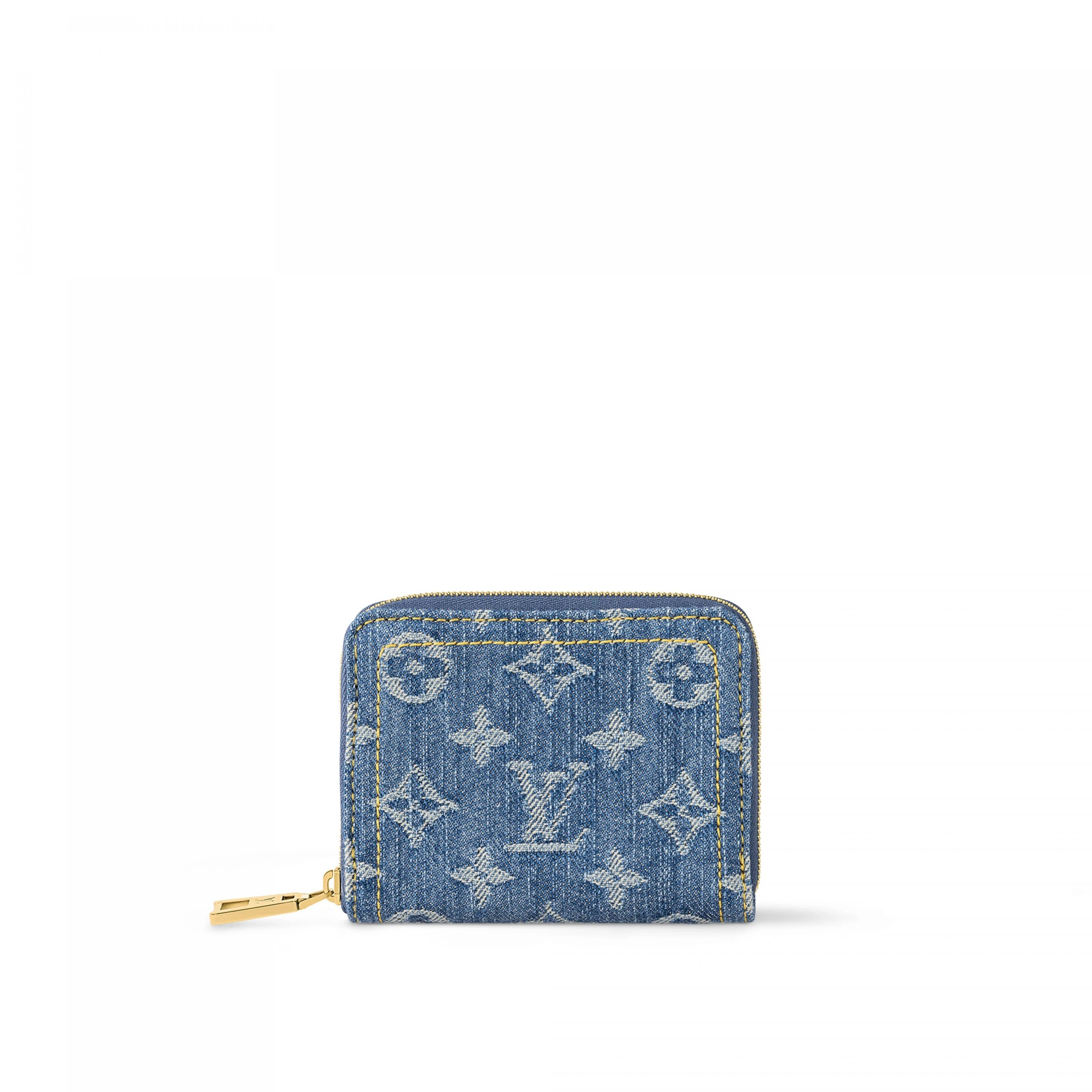Louis Vuitton M82957 Zippy Coin Purse Denim Blue