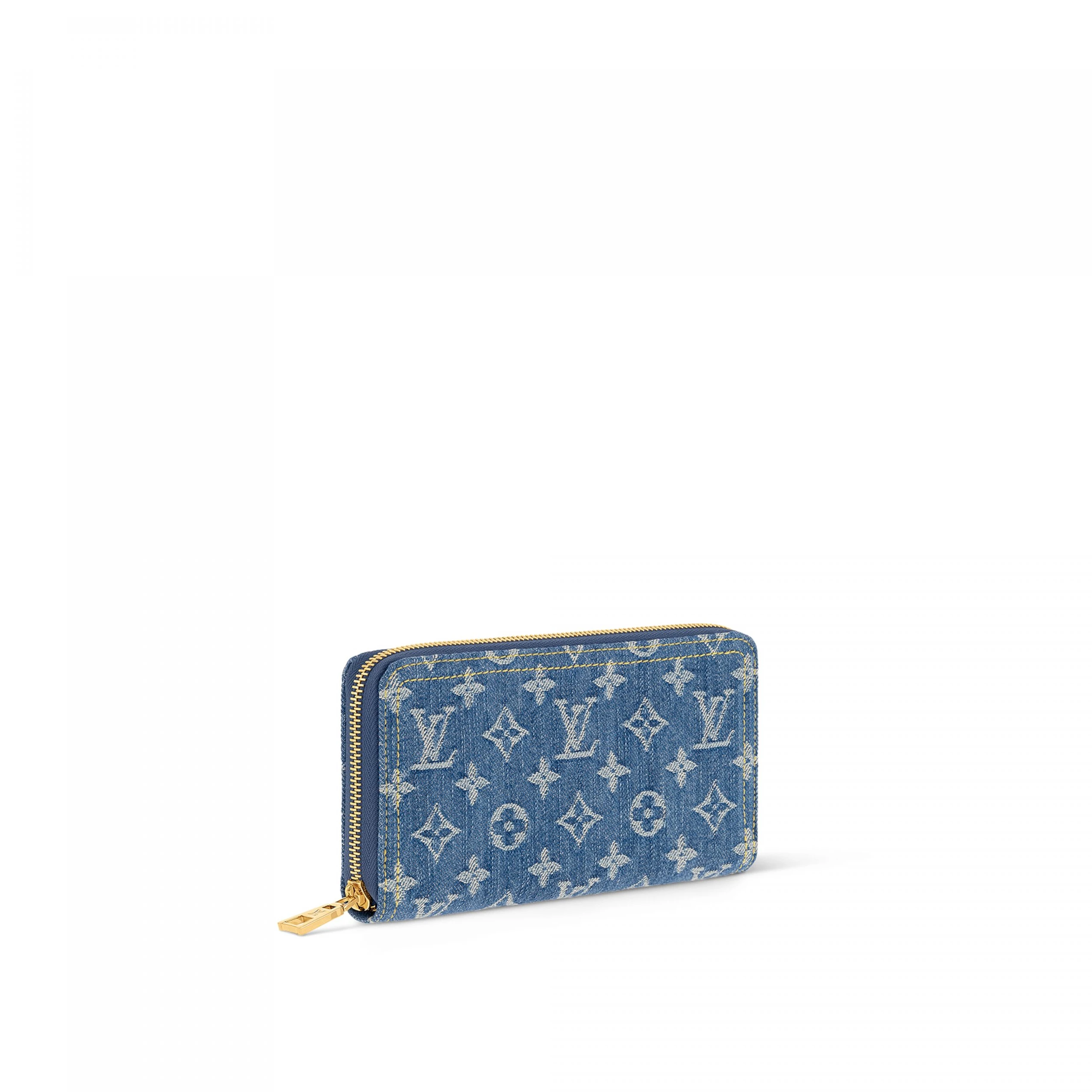 Mythick ru Louis Vuitton M82958 Zippy Wallet Denim Blue