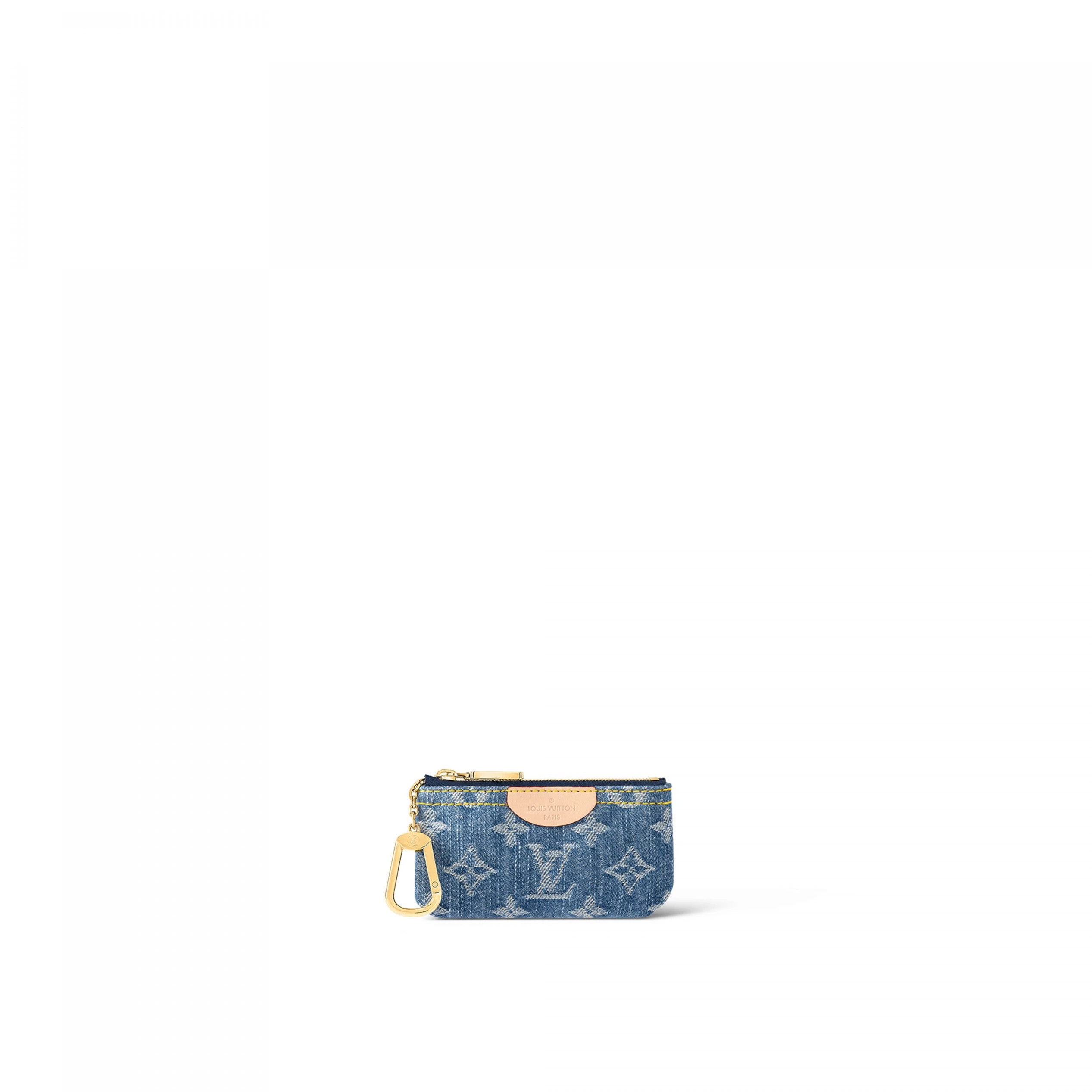 Louis Vuitton M82961 Key Pouch Denim Blue