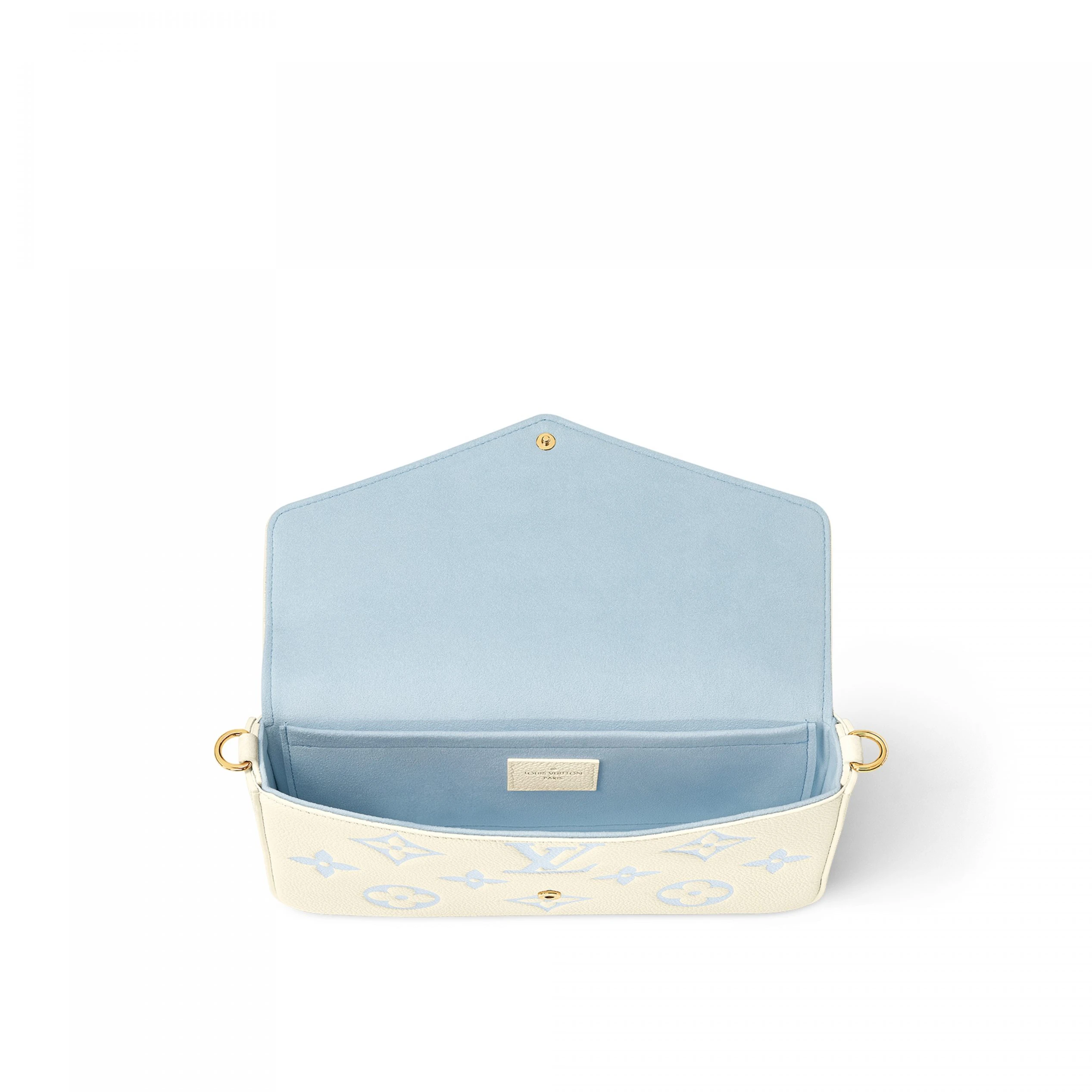 Louis vuitton locations Louis Vuitton M83025 Félicie Pochette Candy Blue