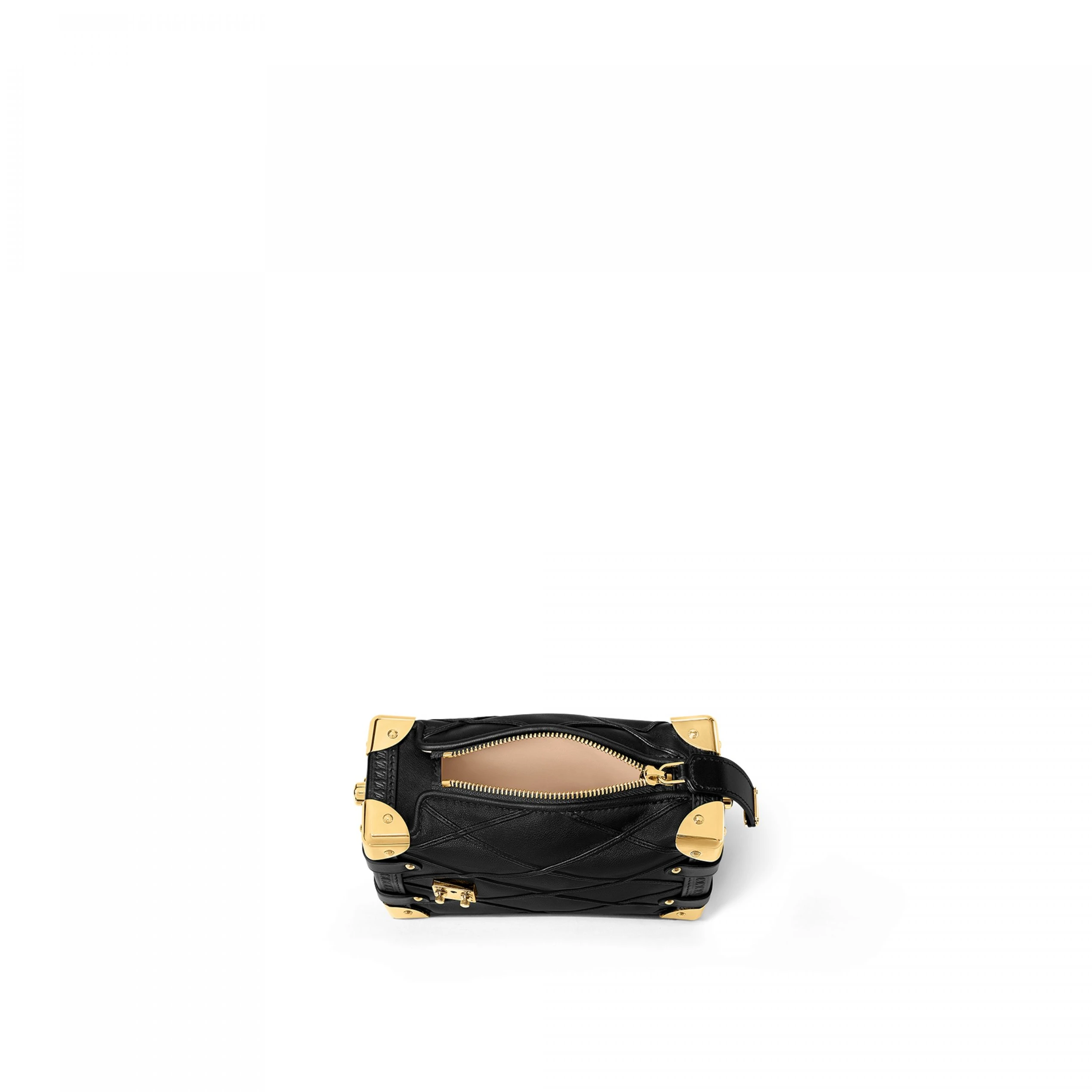 Top lv Louis Vuitton M83030 Side Trunk PM Malletage Black