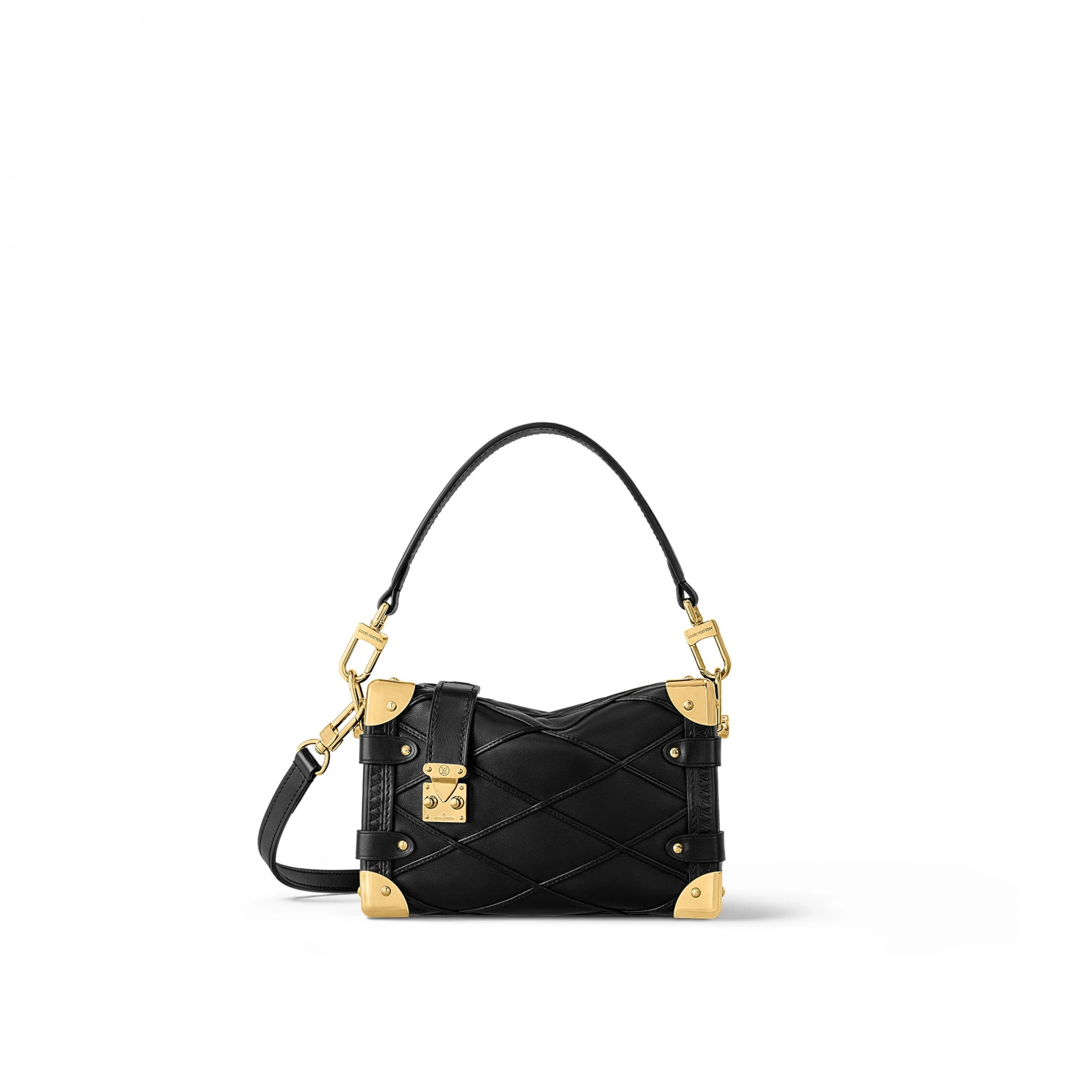 Louis Vuitton M83030 Side Trunk PM Malletage Black