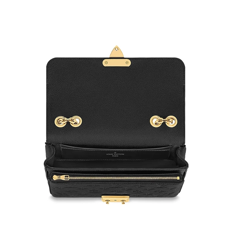 Replica bags Louis Vuitton Marceau Chain Bag Black M46200