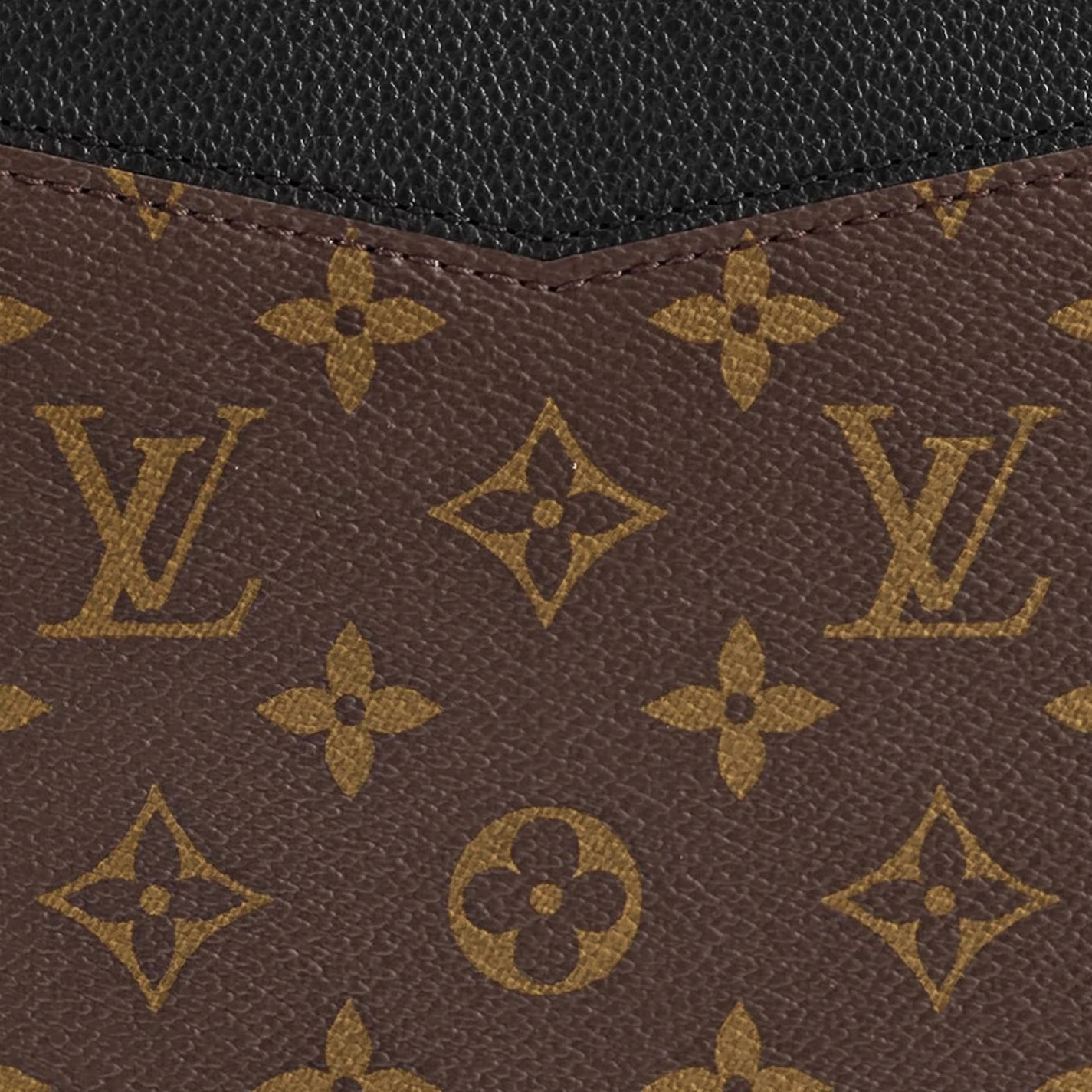 Mythick ru Louis Vuitton Monogram Black M62048 Daily Pouch