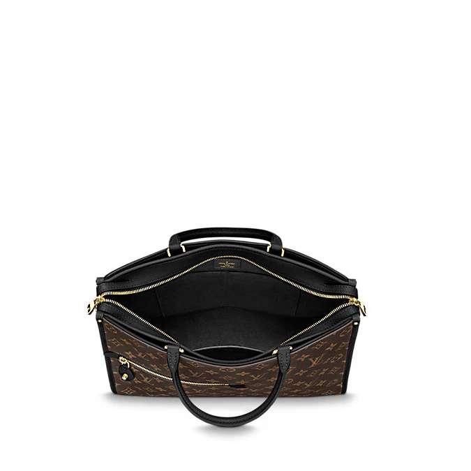 Mythick.ru Louis Vuitton Monogram Canvas POPINCOURT MM NOIR BLACK M43435