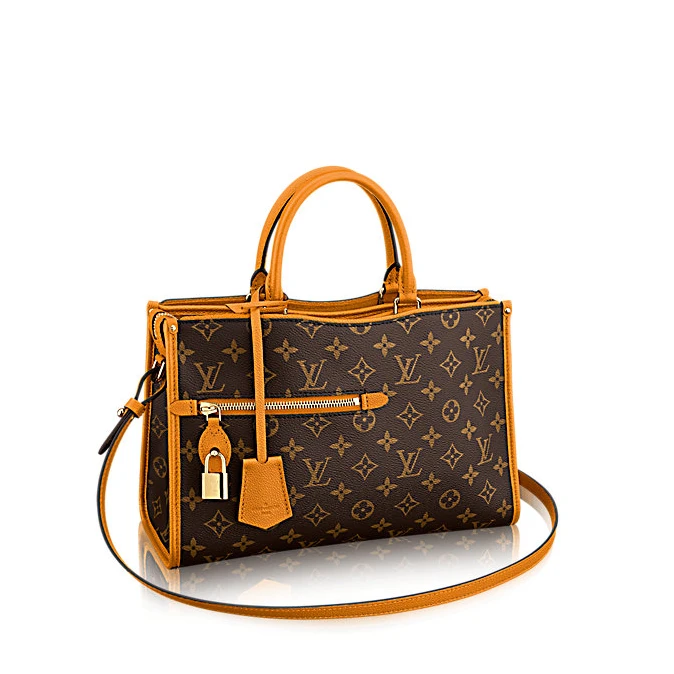 Louis Vuitton Monogram Canvas POPINCOURT MM SAFRAN IMPERIAL M43436