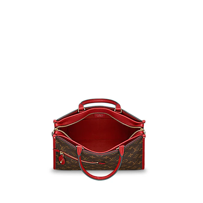 Mythick.ru Louis Vuitton Monogram Canvas POPINCOURT PM RED M43433
