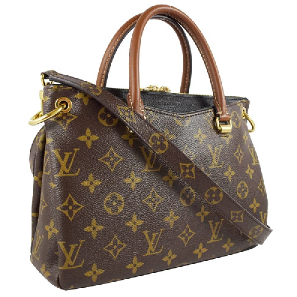 Replica bags Louis Vuitton Monogram Canvas Pallas BB M41218 Noir