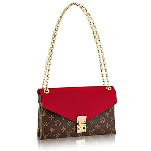 Louis Vuitton Monogram Canvas Pallas Chain M41201 Cerise