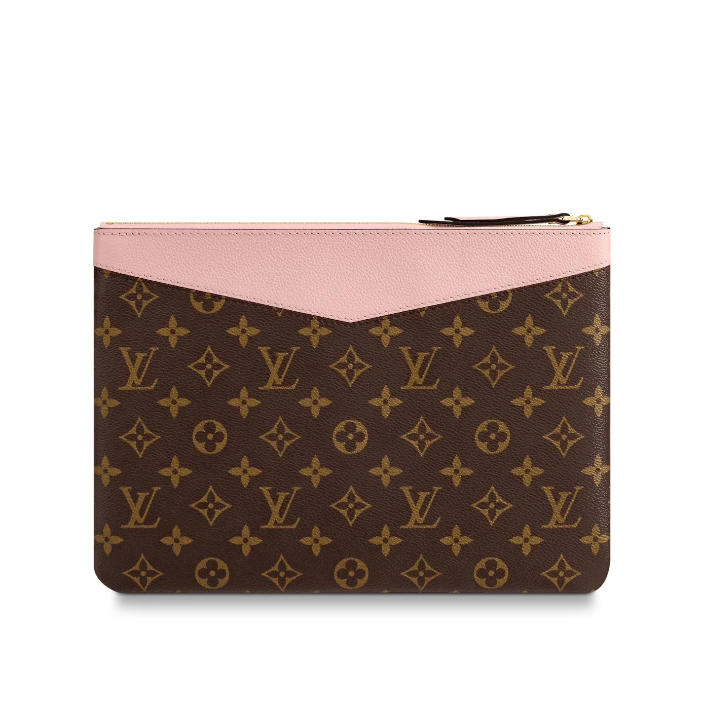 Replica bags Louis Vuitton Monogram Rose Poudre M62942 Daily Pouch