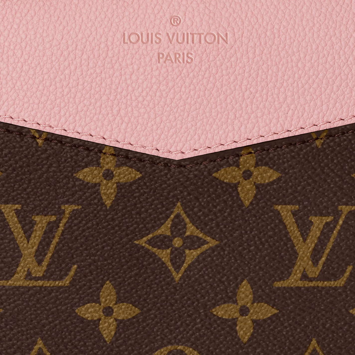 Replica bags Louis Vuitton Monogram Rose Poudre M62942 Daily Pouch