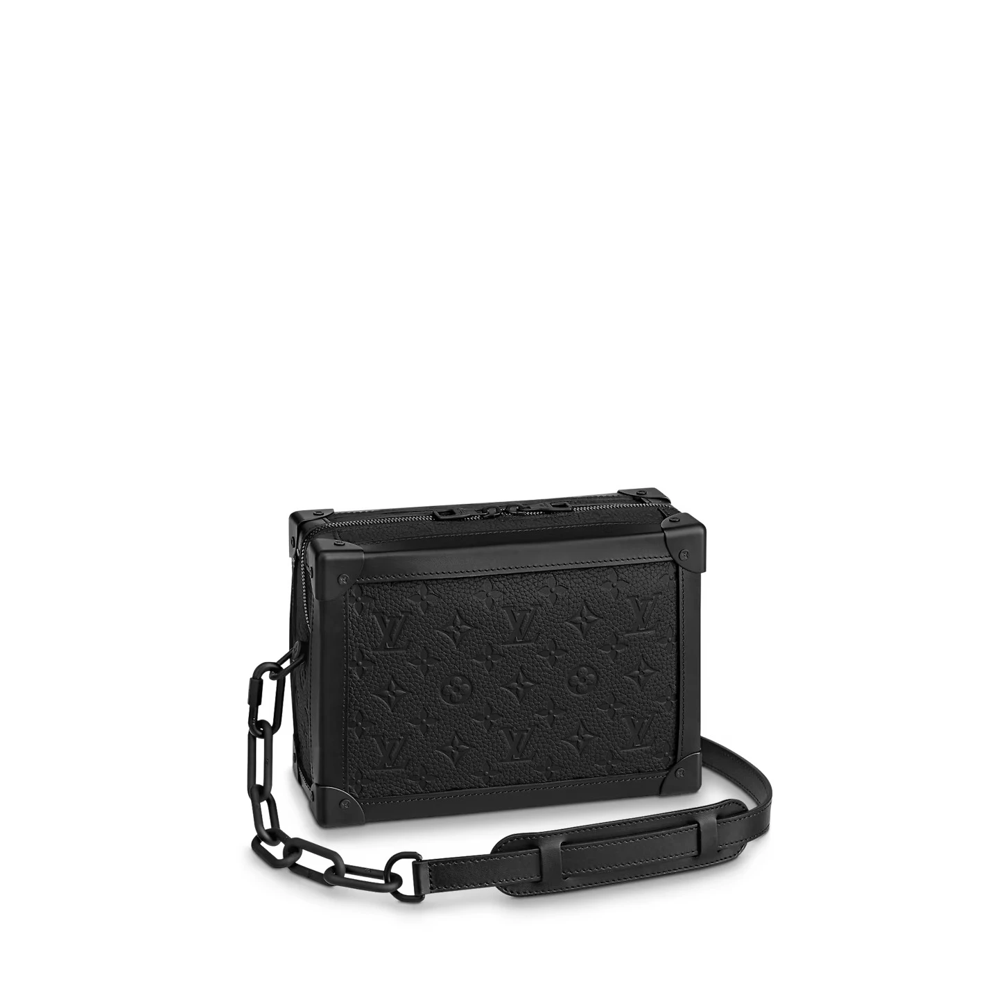 Louis Vuitton Monogram Taurillon Leather M55700 Soft Trunk