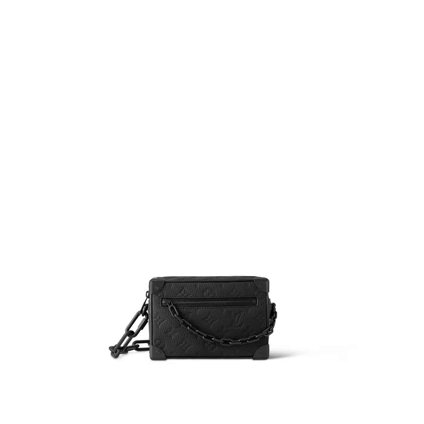 Louis Vuitton Monogram Taurillon Leather M55702 Mini Soft Trunk