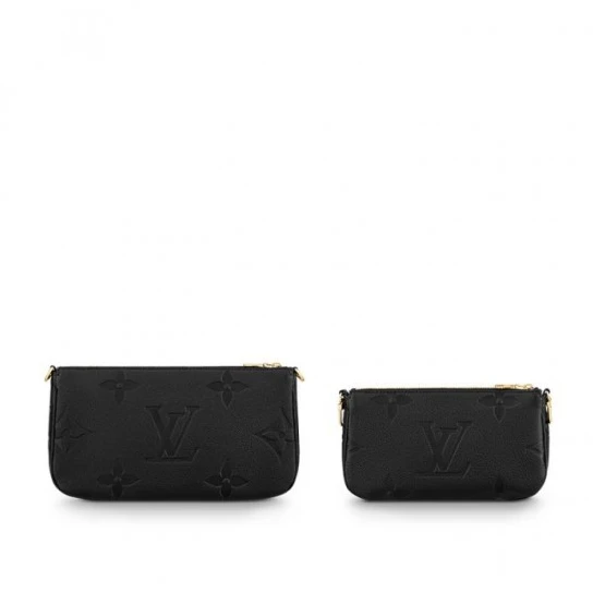 Lv belts replica Louis Vuitton Multi Pochette Accessoires Cream M46568 Black M80399