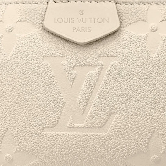 Lv belts replica Louis Vuitton Multi Pochette Accessoires Cream M46568 Black M80399
