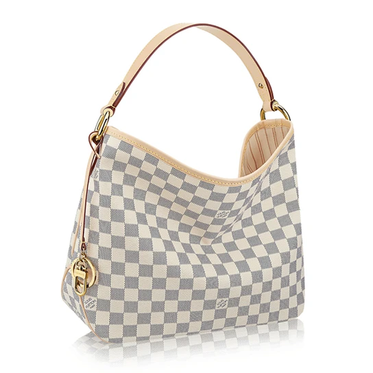 Louis Vuitton N41462 Delightful PM Hobo Bag Damier Azur Canvas
