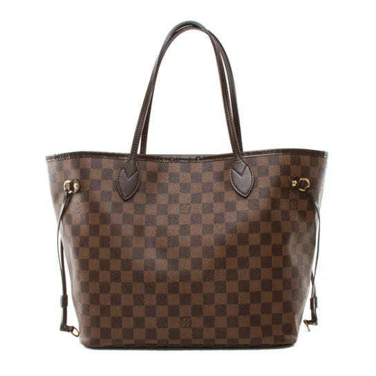 Louis vuitton locations Louis Vuitton N51105 Neverfull MM Shoulder Bag Damier Ebene Canvas