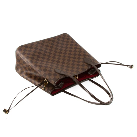 Louis vuitton locations Louis Vuitton N51105 Neverfull MM Shoulder Bag Damier Ebene Canvas