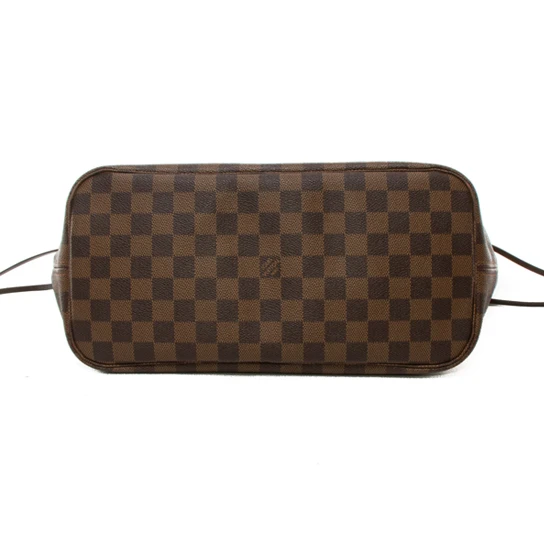 Louis vuitton locations Louis Vuitton N51105 Neverfull MM Shoulder Bag Damier Ebene Canvas