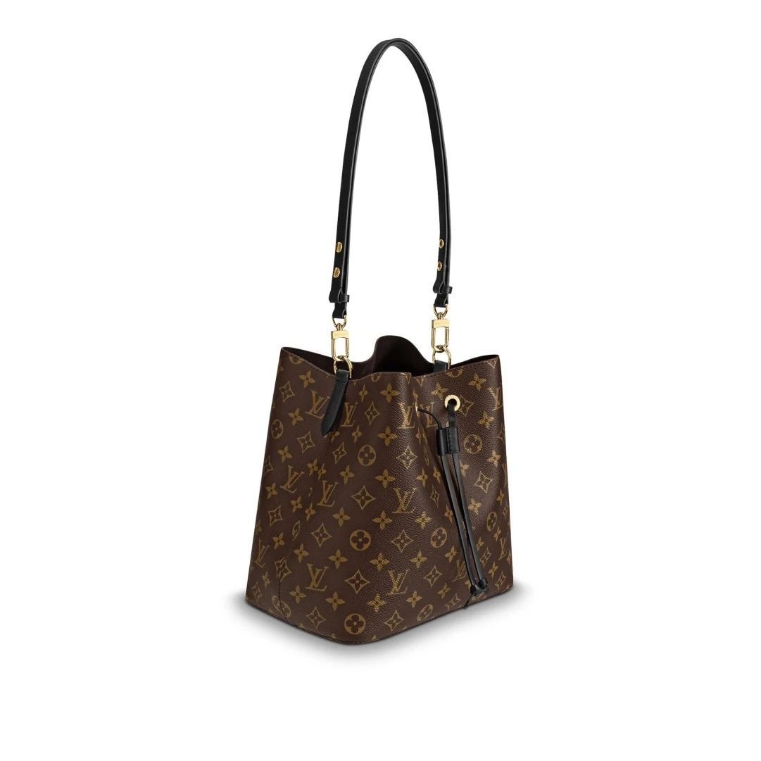 Replica bags lv Louis Vuitton Neonoe Monogram Black M44020