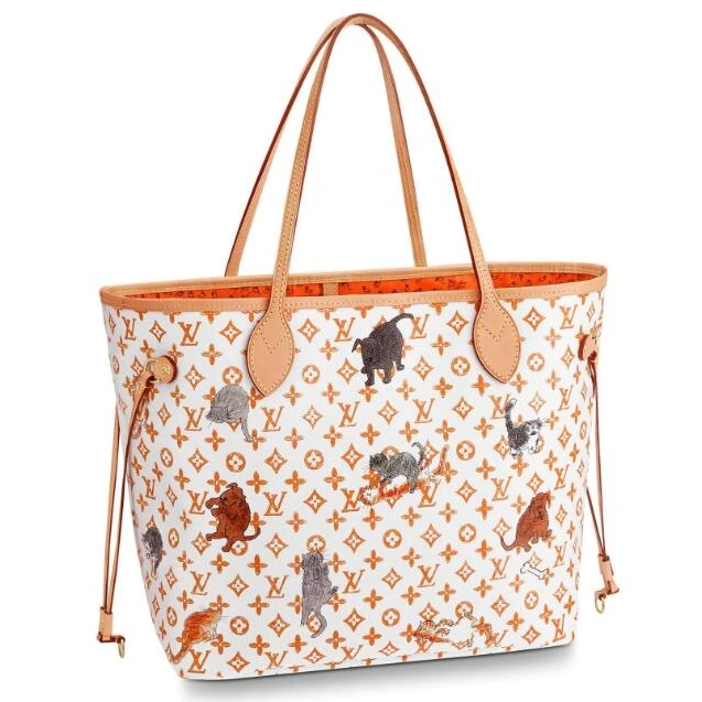 Louis Vuitton Neverfull MM Bag Grace Coddington M44459