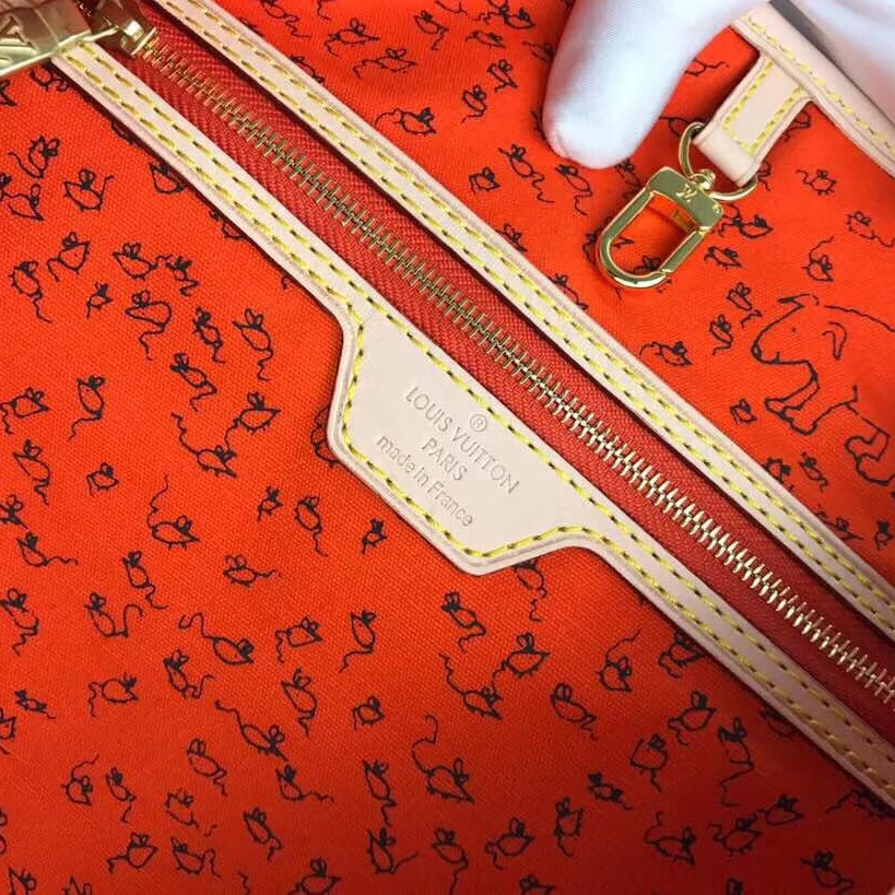 Replica bags Louis Vuitton Neverfull MM Bag Grace Coddington M44459