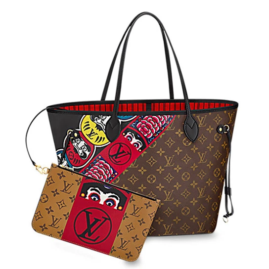 Louis Vuitton Neverfull MM M43499 Monogram Canvas
