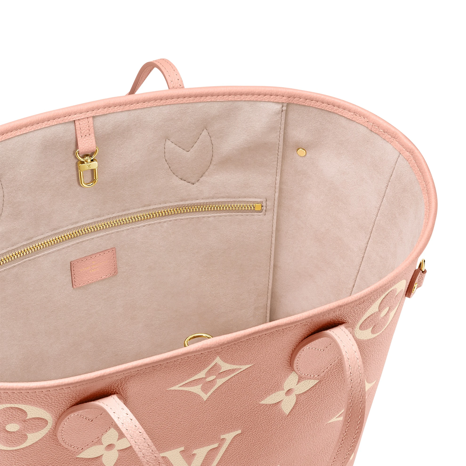 Replica bags Louis Vuitton Neverfull MM M46329 Trianon Pink   Cream