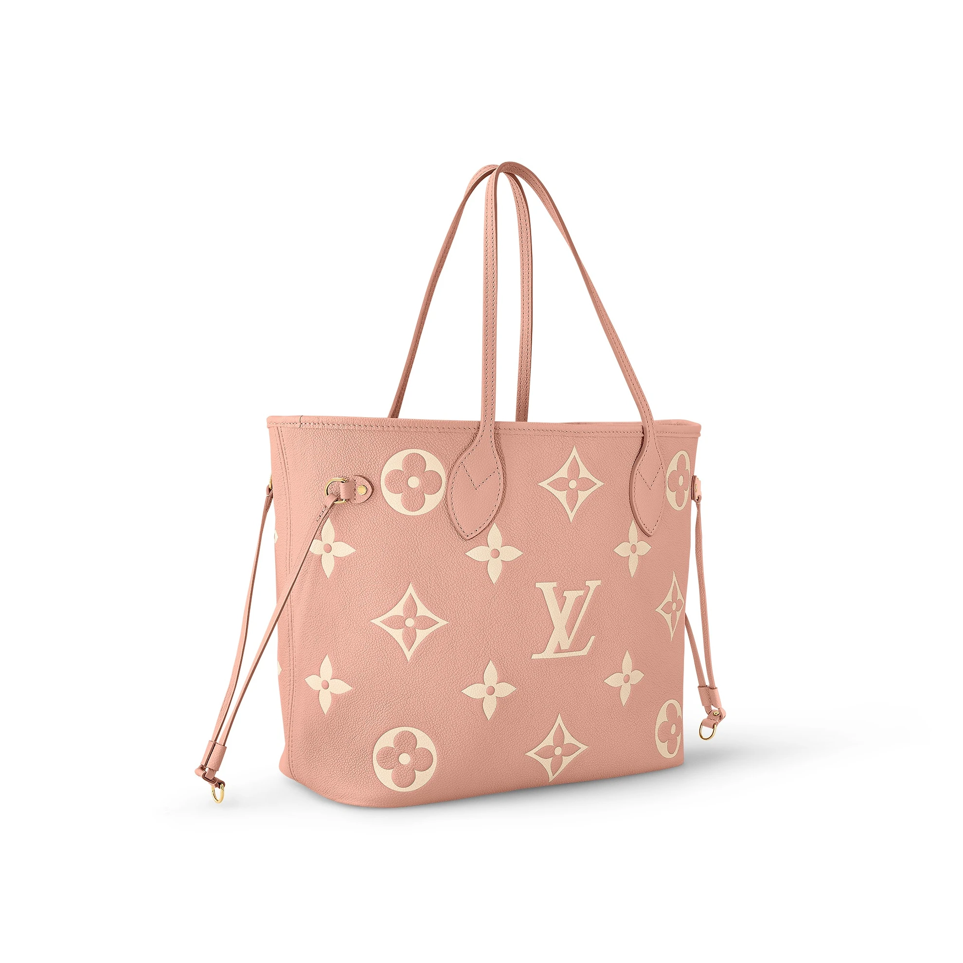 Replica bags Louis Vuitton Neverfull MM M46329 Trianon Pink   Cream