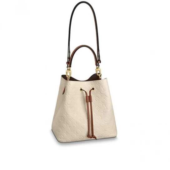 Replica bag Louis Vuitton Néonoé MM Cream M45307 Navy M45306