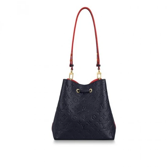 Replica bag Louis Vuitton Néonoé MM Cream M45307 Navy M45306