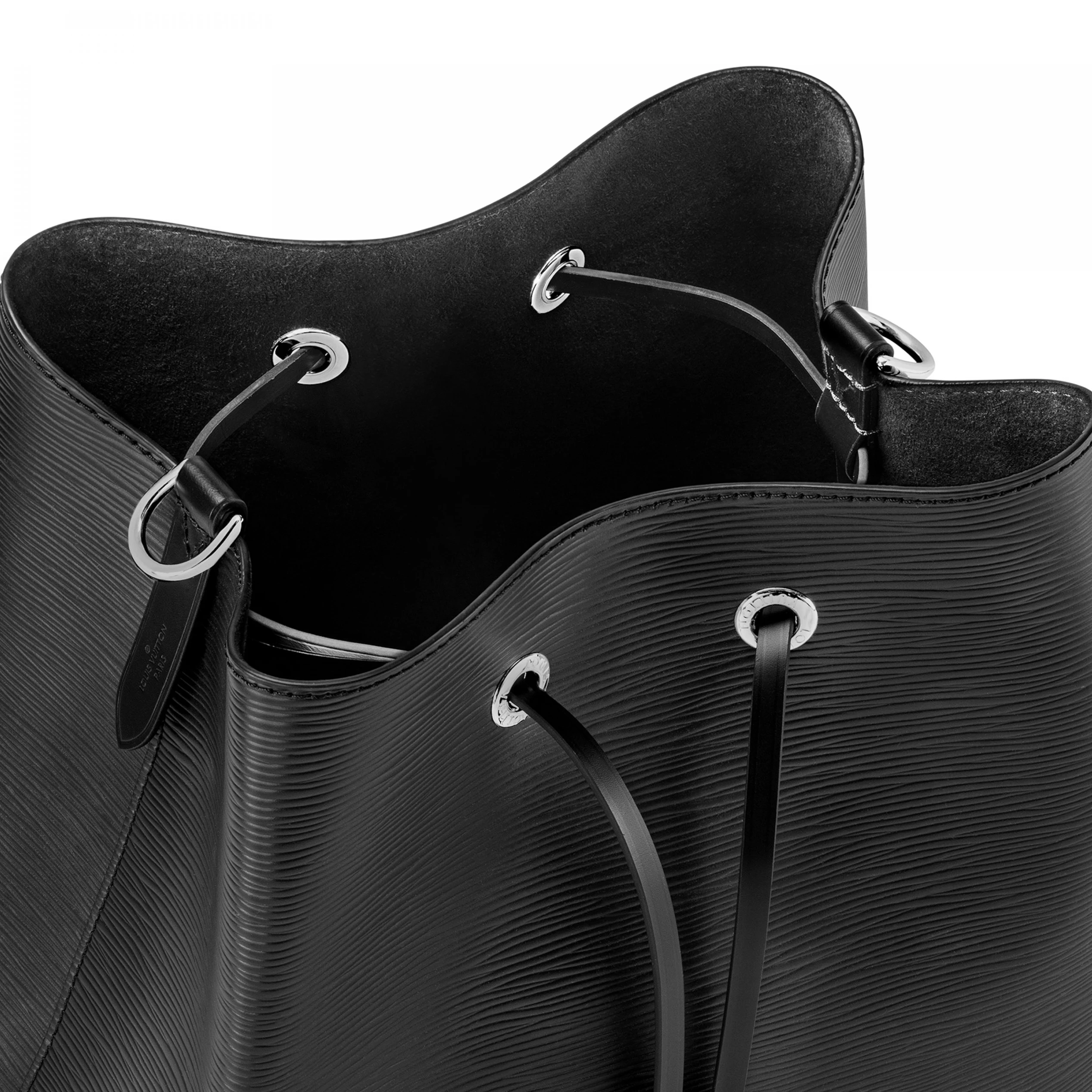 Top lv Louis Vuitton Néonoé MM Epi Leather Black M54366