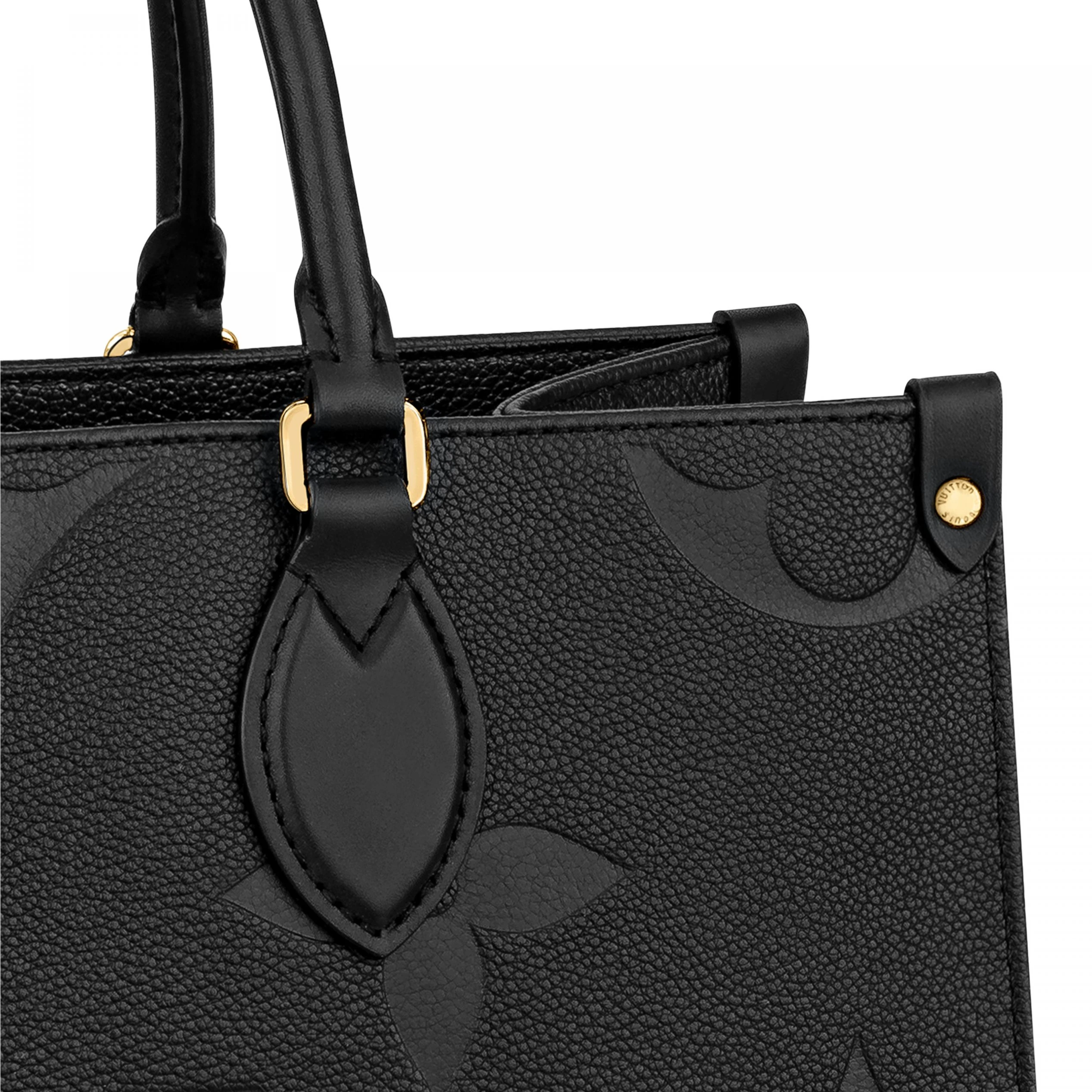 Replica bags lv Louis Vuitton OnTheGo MM M45595 Black