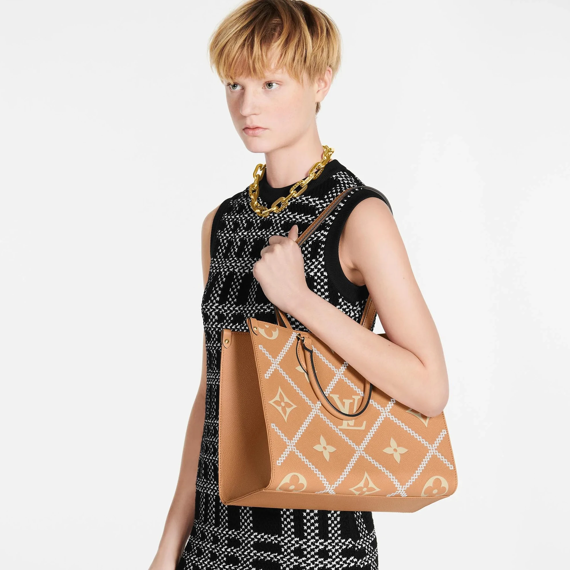 Lv belts replica Louis Vuitton Onthego MM M46015