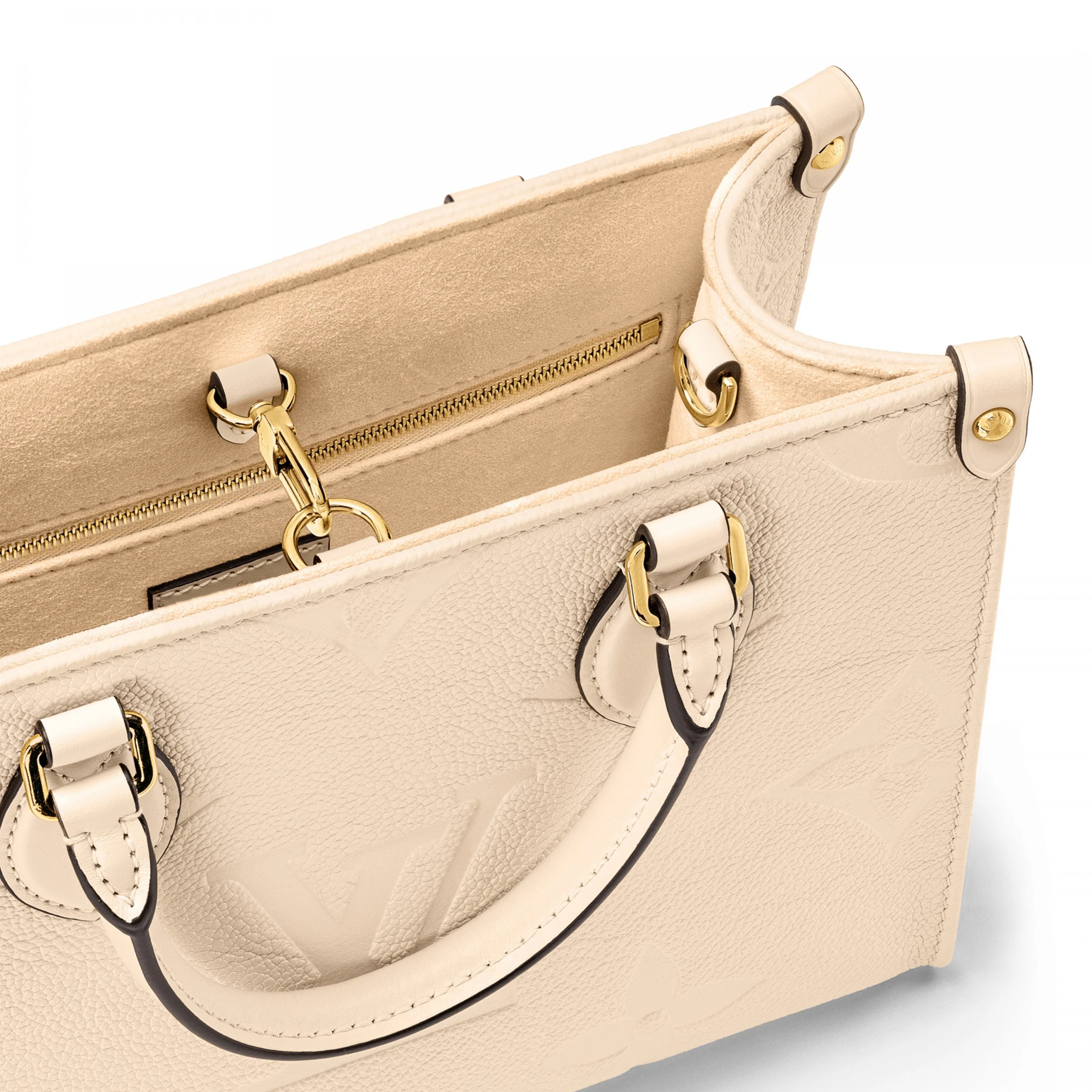 Replica bag Louis Vuitton Onthego PM Cream M46569