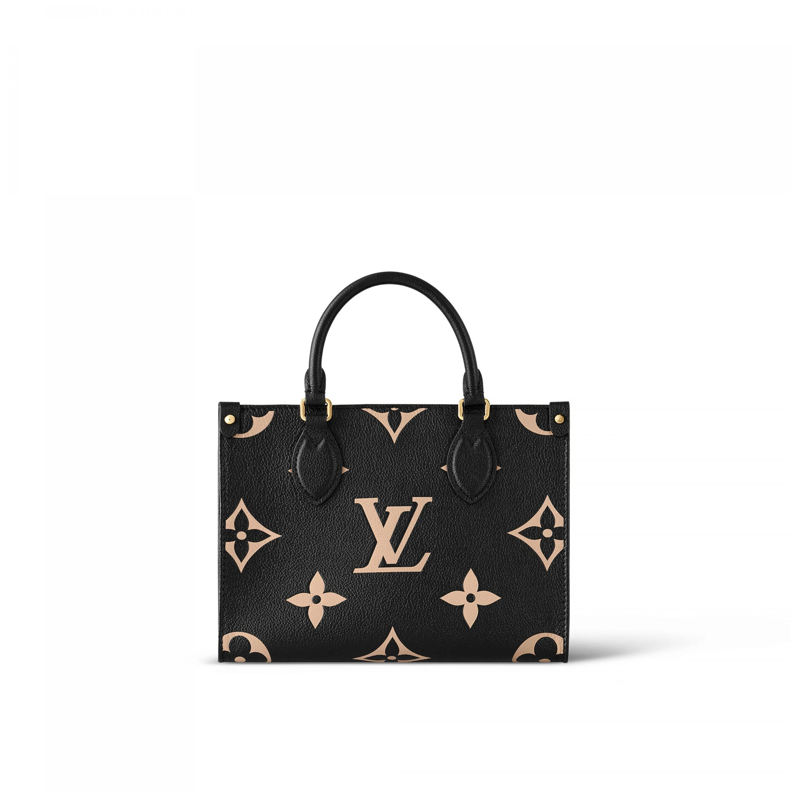 Louis Vuitton Onthego PM M45659 Black Beige