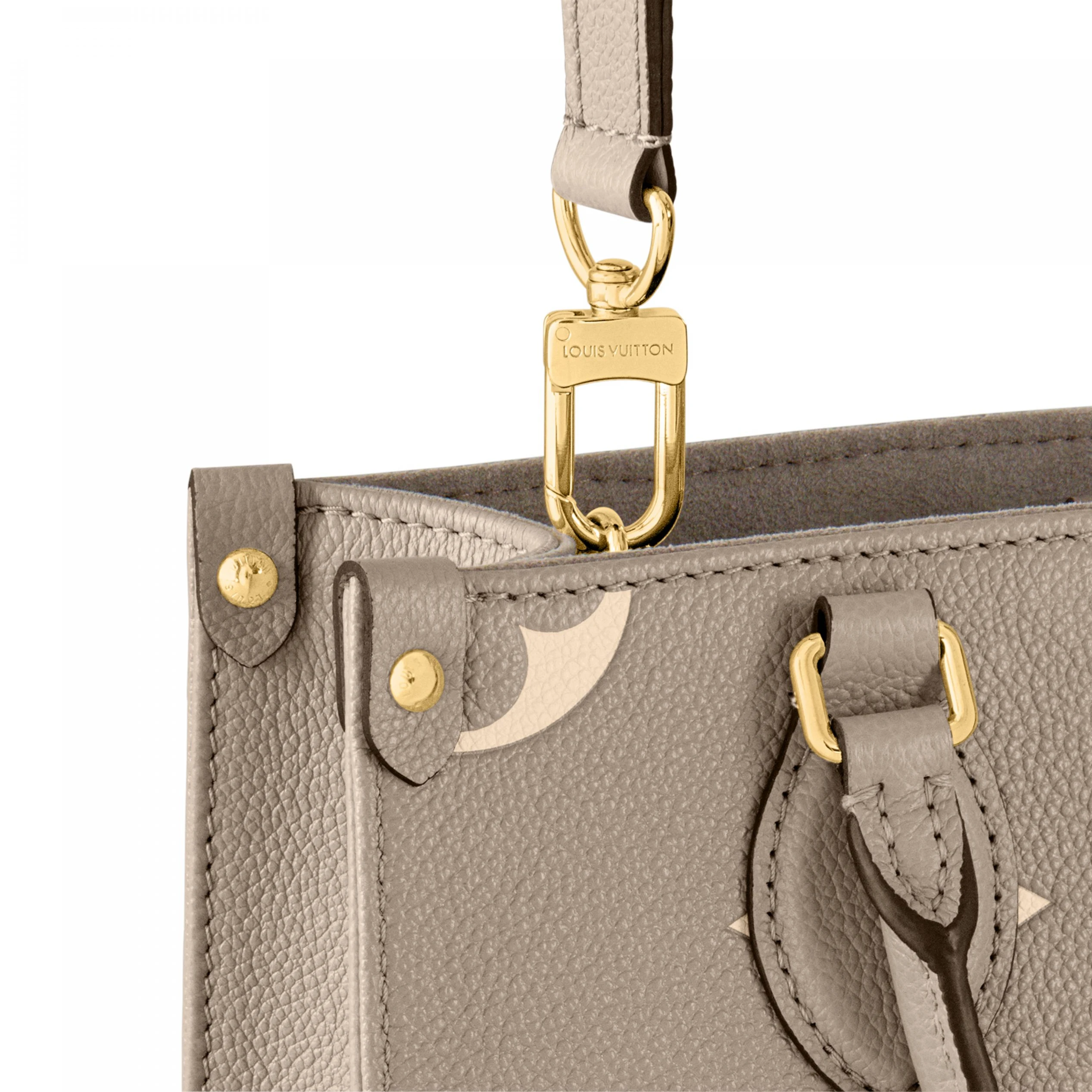 Lv belts replica Louis Vuitton Onthego PM M45779 Dove Cream