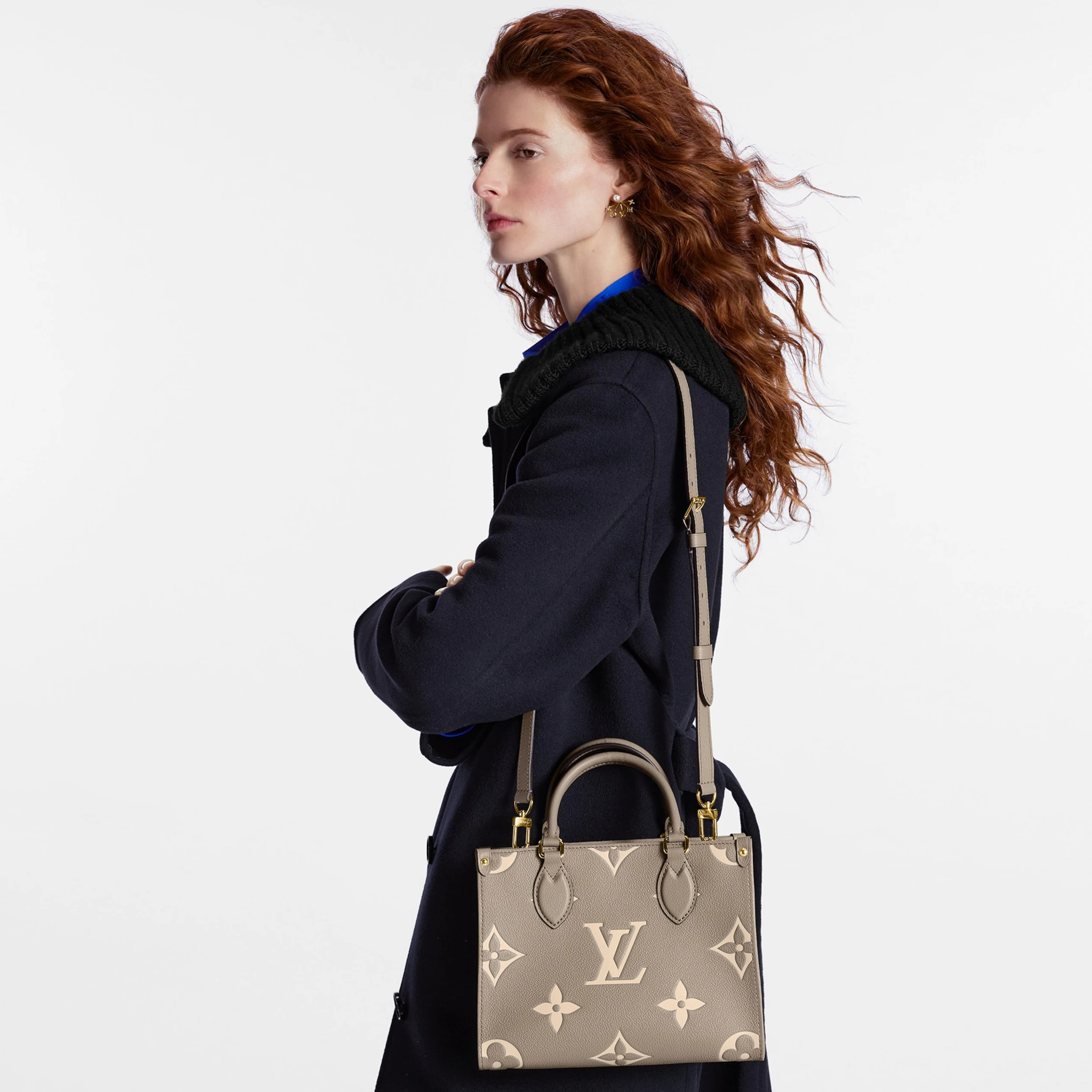 Lv belts replica Louis Vuitton Onthego PM M45779 Dove Cream