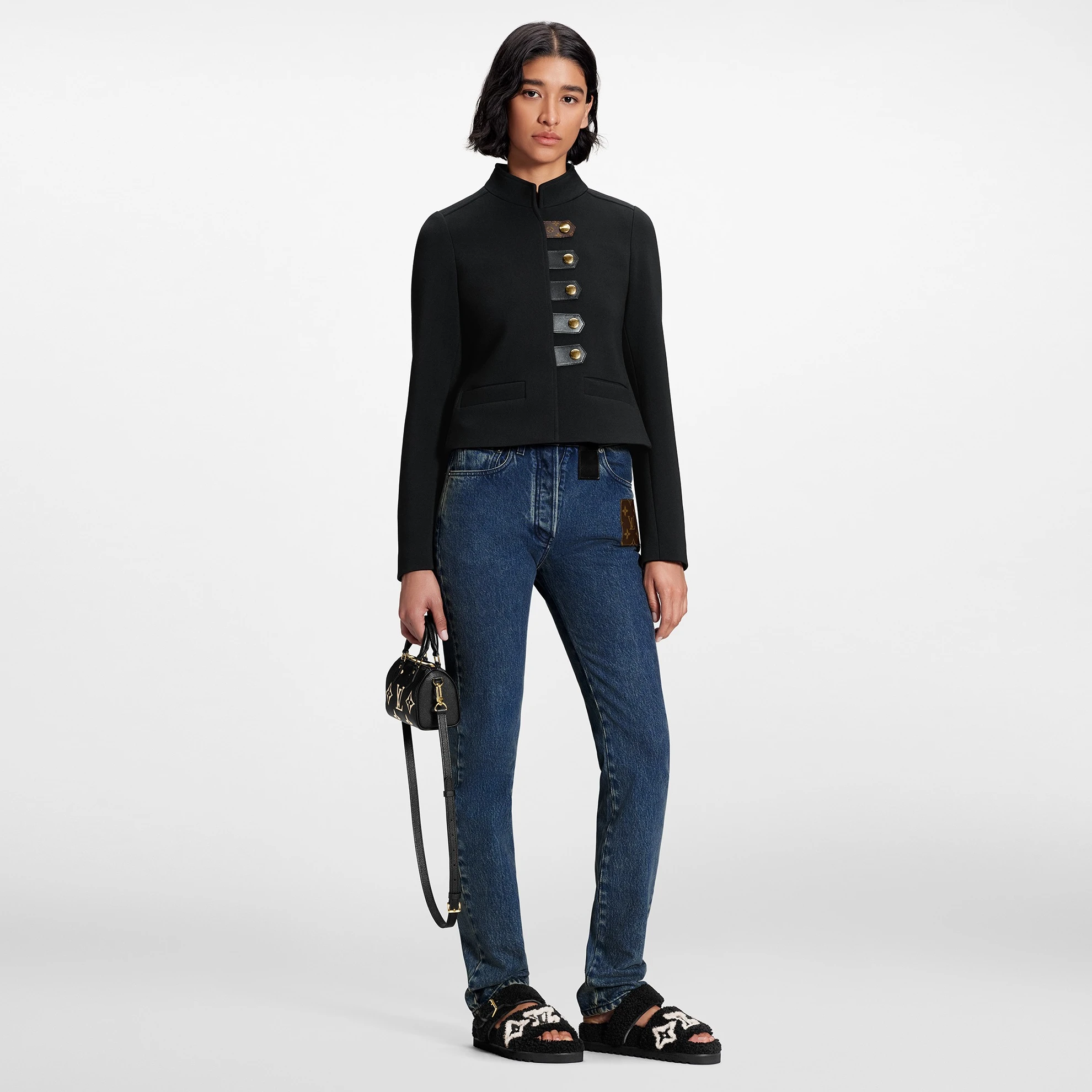 Louis vuitton locations Louis Vuitton Paseo Flat Comfort Mules Black 1AACR9