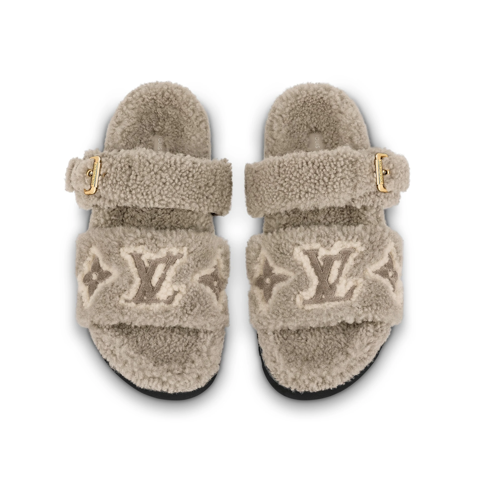 Louis vuitton locations Louis Vuitton Paseo Flat Comfort Mules Nude 1AACSC