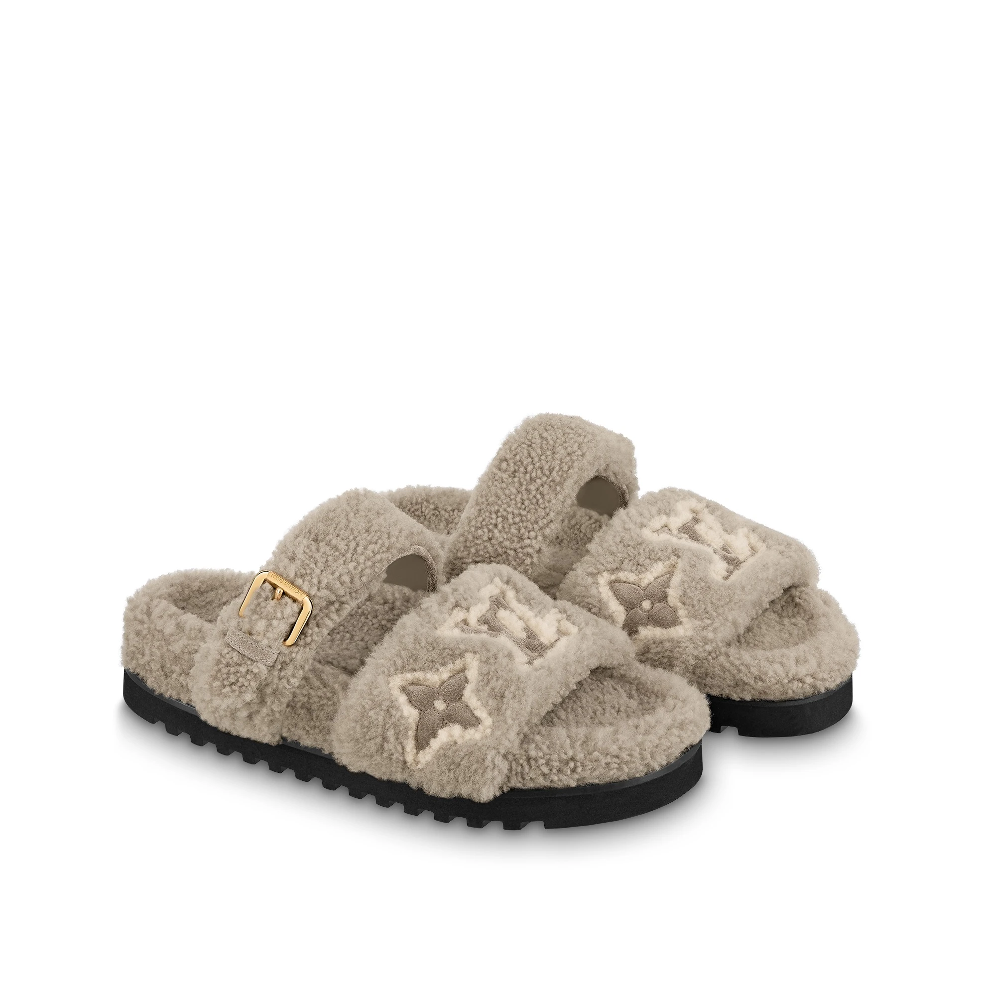 Louis vuitton locations Louis Vuitton Paseo Flat Comfort Mules Nude 1AACSC