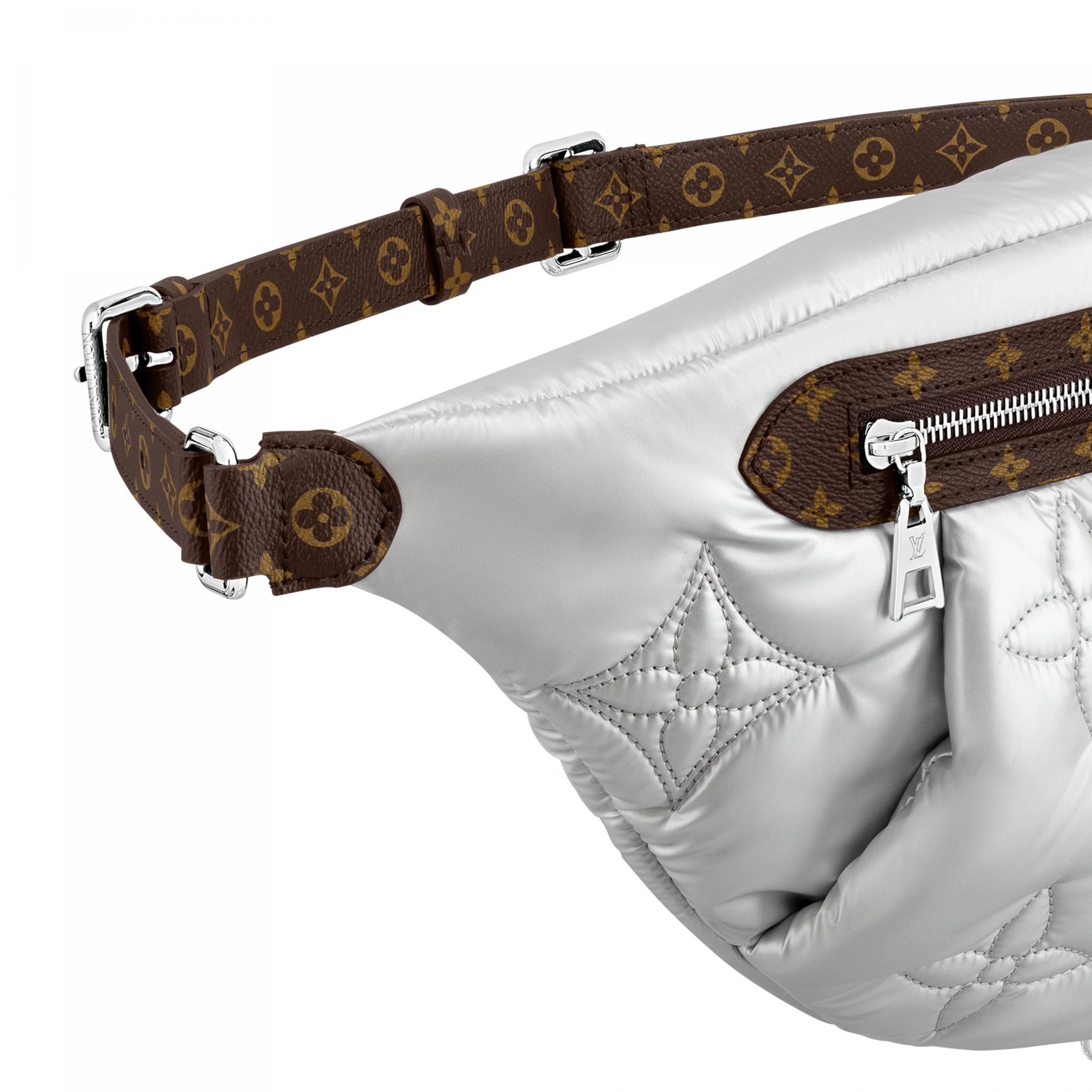 Replica bag Louis Vuitton Pillow Maxi Bumbag M20971 Silver