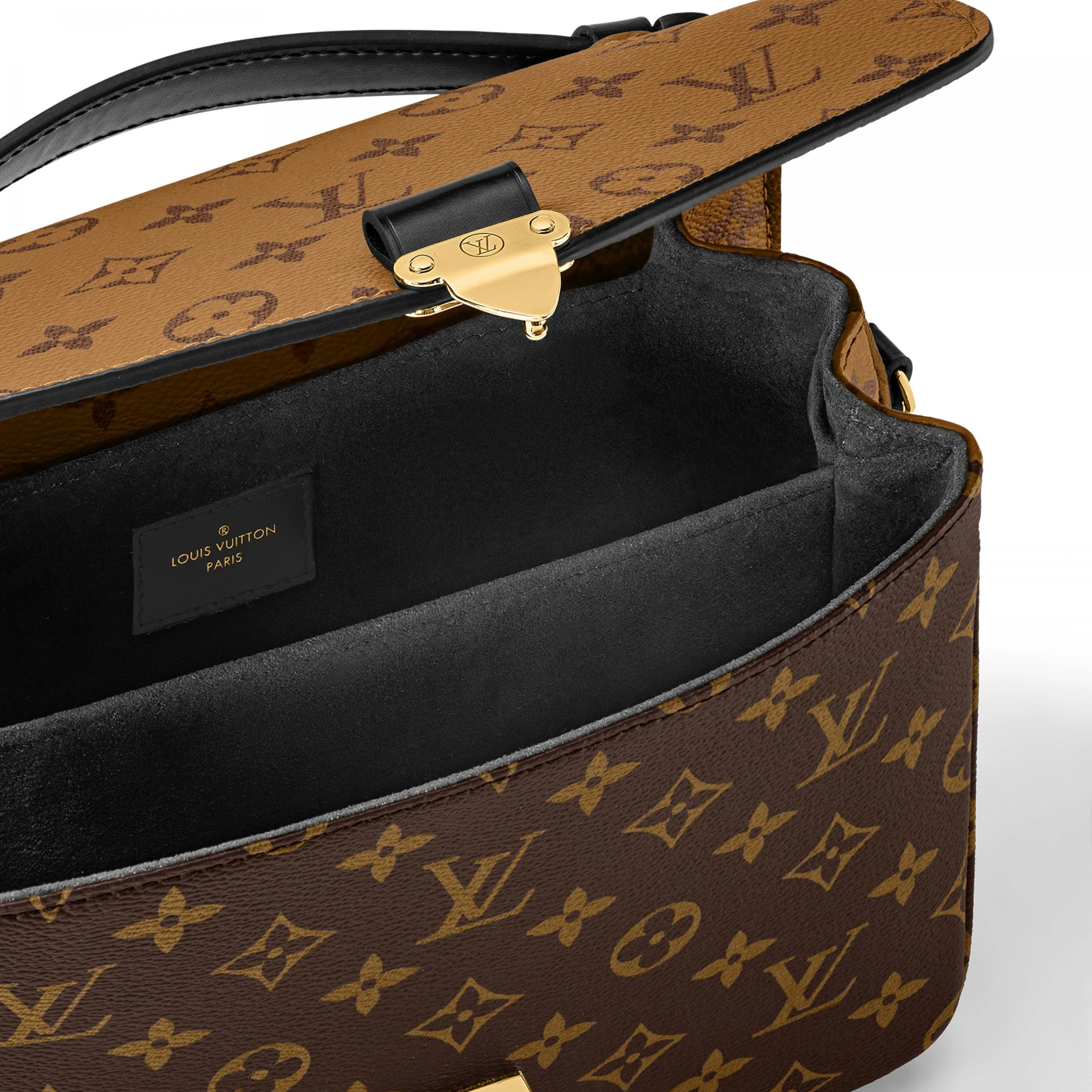 Replica bags lv Louis Vuitton Pochette Metis M44876 Monogram Reverse